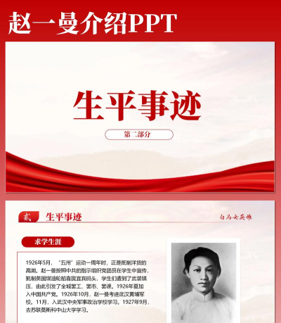 制作人物ppt模板 制作人物ppt模板